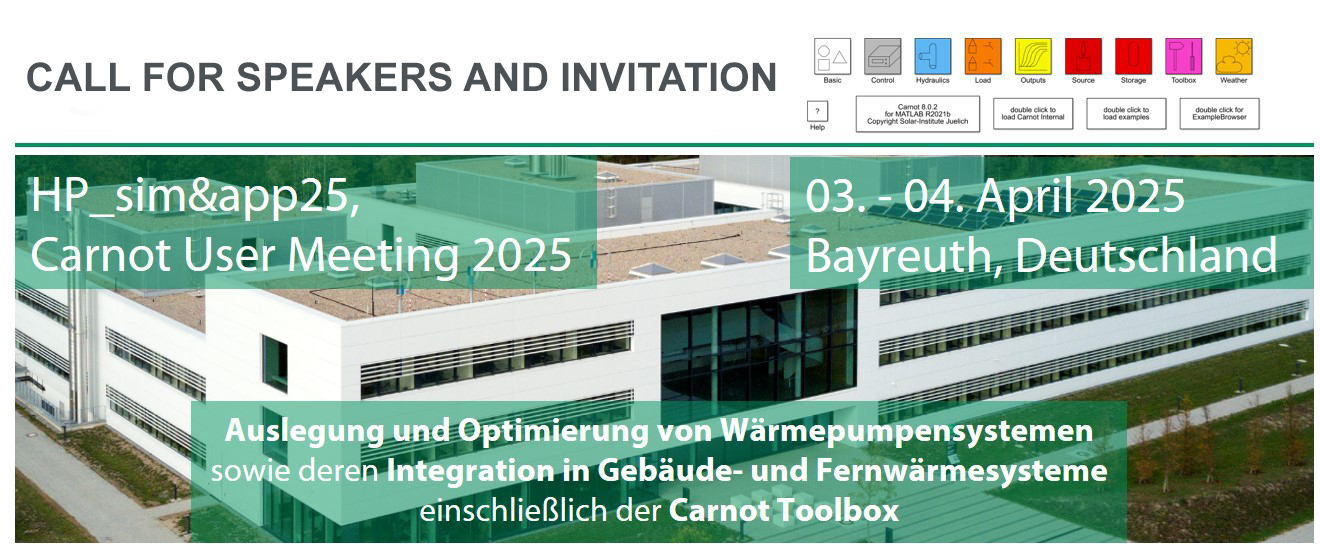 Bild: Carnot 2025 - Call for Invitation and Speakers