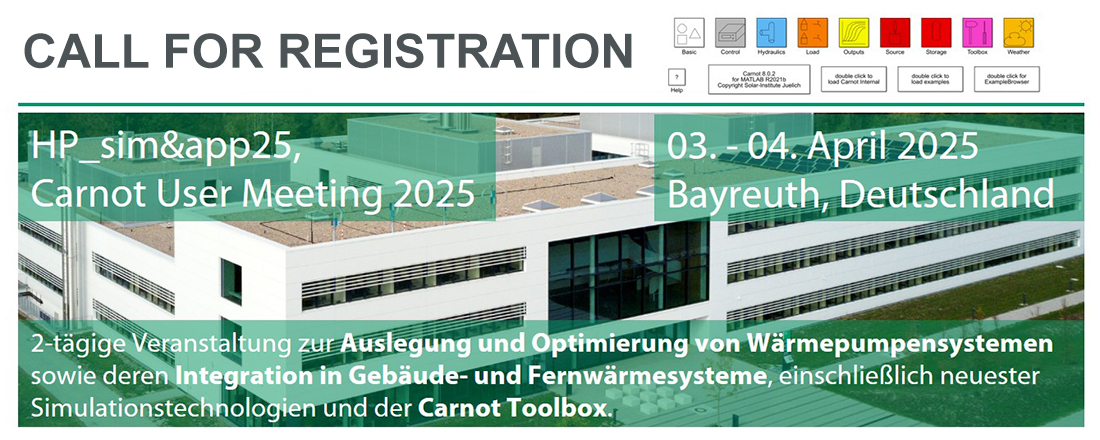 Bild: Carnot 2025 - Call for Registration